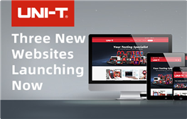Thông báo ra mắt ba trang web UNI-T mới: Công ty, Máy đo, Hình ảnh nhiệt