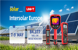 Gặp gỡ UNI-T và xem các công cụ năng lượng mặt trời mới nhất của chúng tôi tại Intersolar Europe 2025!