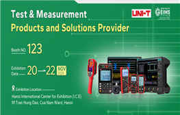 UNI-T tại Triển lãm sản xuất điện tử thông minh toàn cầu (GEIMS) Việt Nam 2025!