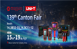  UNI-T tại Hội chợ Canton lần thứ 139 năm 2026