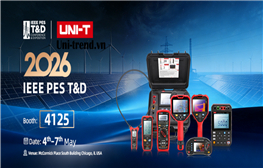UNI-T sẽ tham gia Hội nghị & Triển lãm IEEE PES T&D 2026 