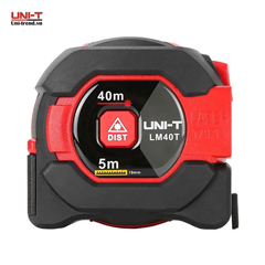 Máy đo khoảng cách laser UNI-T LM40T 2 trong 1 (40m, thước dây 5m)