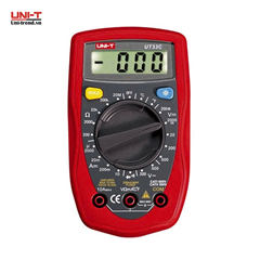 Đồng hồ vạn năng điện tử UNI-T UT33C chính hãng (600V, 10A, 1000°C)
