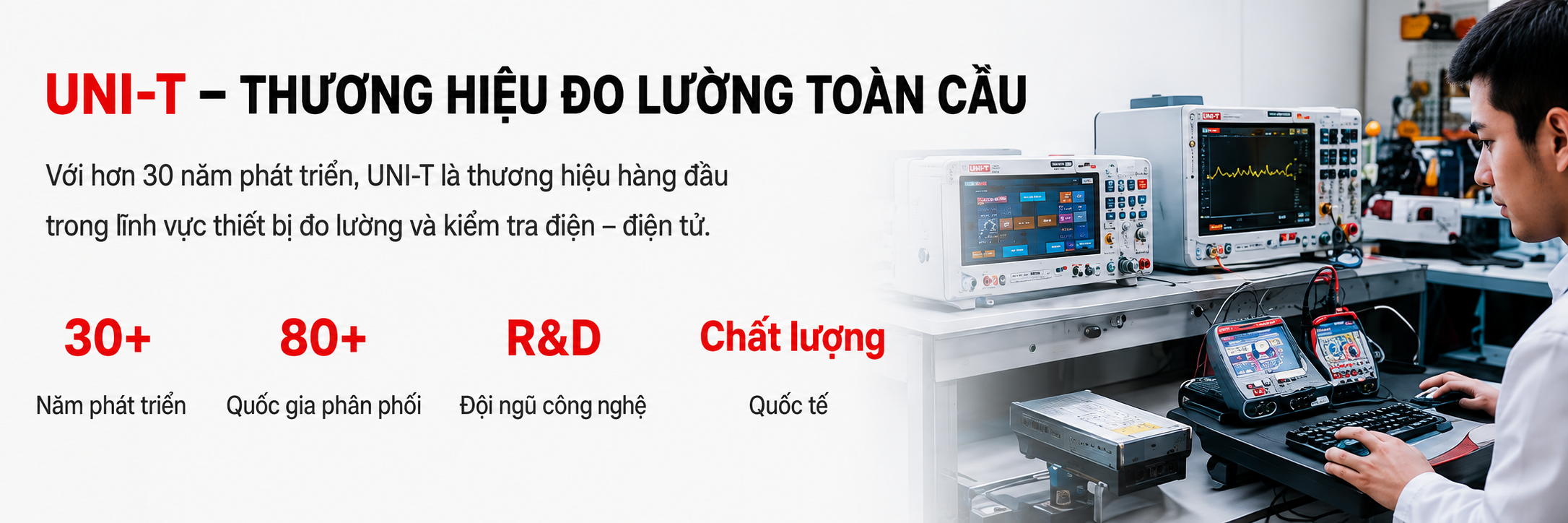 UNI-TREND Thương hiệu đo lường quốc tế 30 năm kinh nghiệm