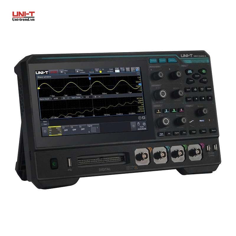 Máy hiện sóng độ phân giải cao UNI-T MSO1254HD (250MHz, 2.5GSa/s, 4+16 CH)