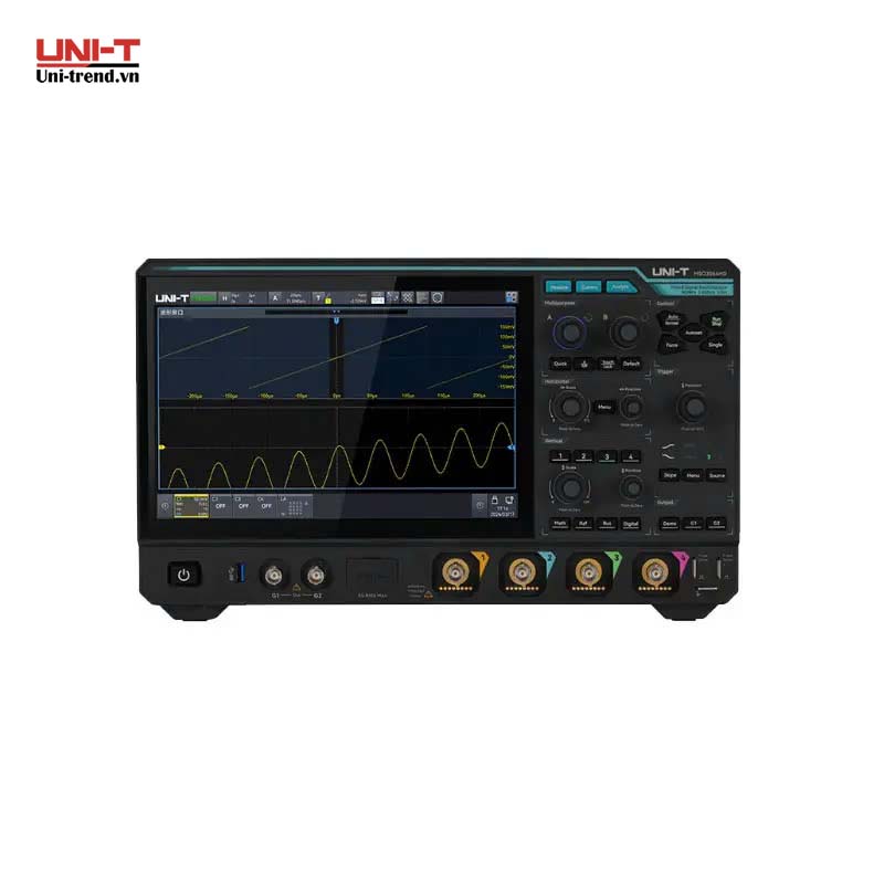 Máy hiện sóng số hỗn hợp UNI-T MSO3034X (350MHz, 5GSa/s, 500Mpts, 4+16CH, MSO)