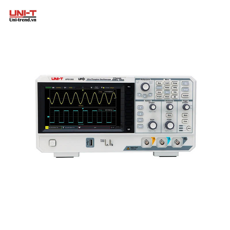 Máy hiện sóng số UNI-T UPO2102 (100 MHz, 2.0GSa/S, 2CH)