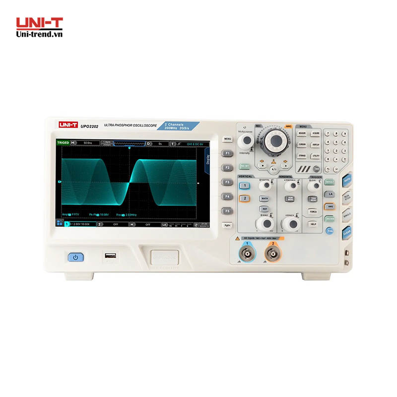 Máy hiện sóng số UNI-T UPO2202 (200 MHz, 2.0GSa/S)