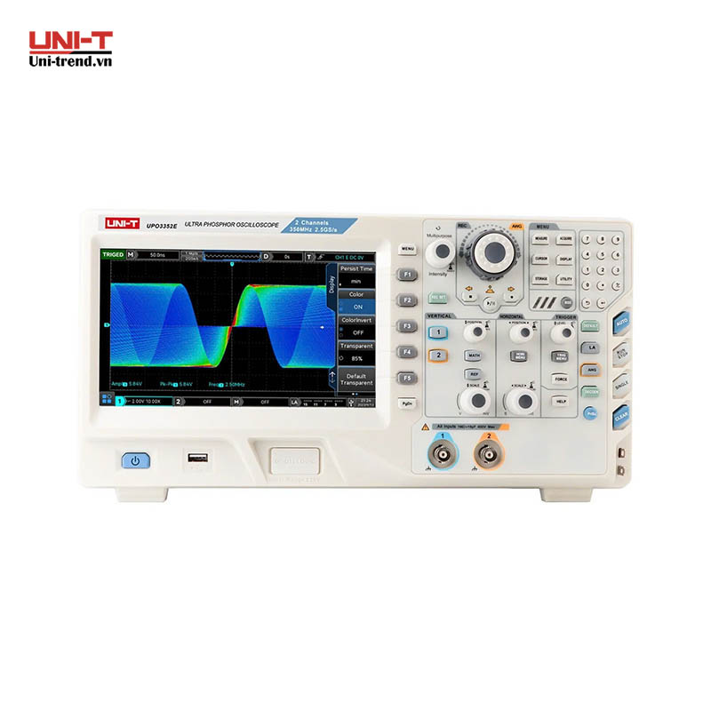Máy hiện sóng số UNI-T UPO3352E (350MHz, 2.5GSa/s, 250Mpts, 2CH)