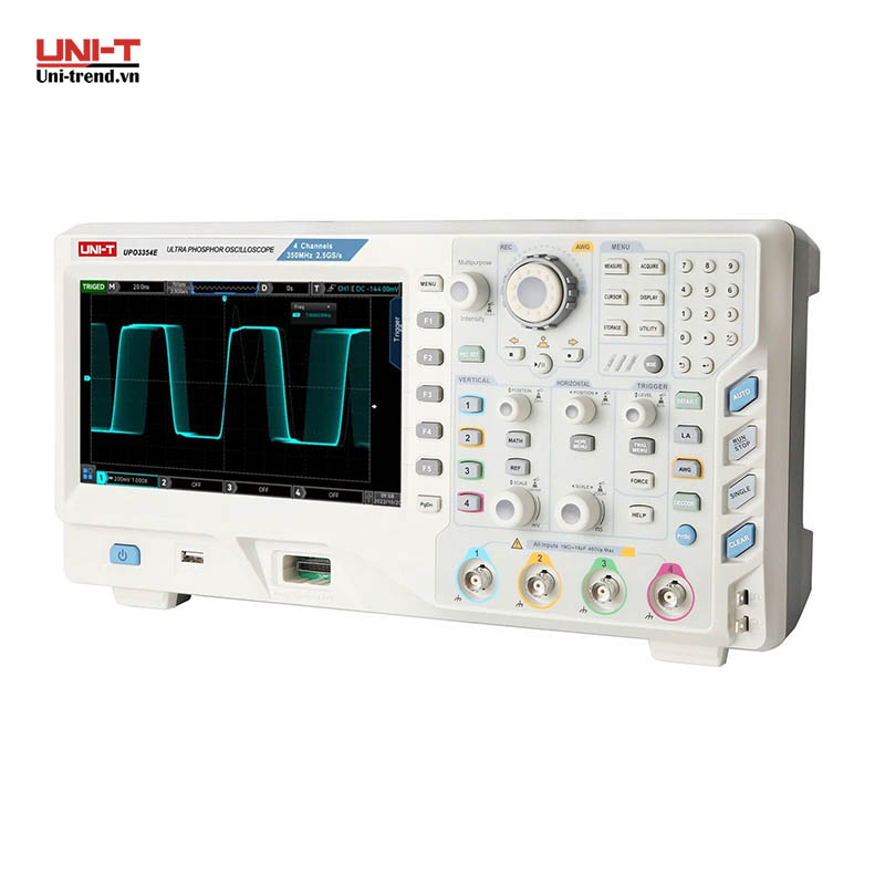 Máy hiện sóng số UNI-T UPO3354E (350MHz, 2.5GSa/s, 250Mpts, 4CH)