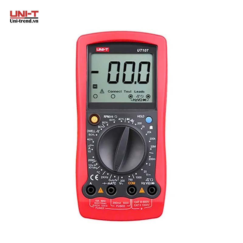Đồng hồ vạn năng điện tử UNI-T UT107 (AC 750V, DC 1000V, 10A, 1000℃)