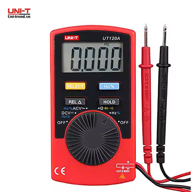 Đồng hồ vạn năng mini bỏ túi UNI-T UT120A (600V)