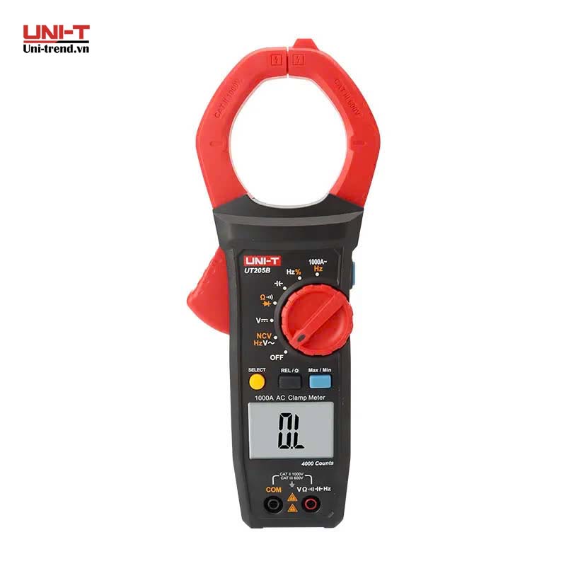 Ampe kìm điện tử UNI-T UT205B (AC 1000A, 1000V)