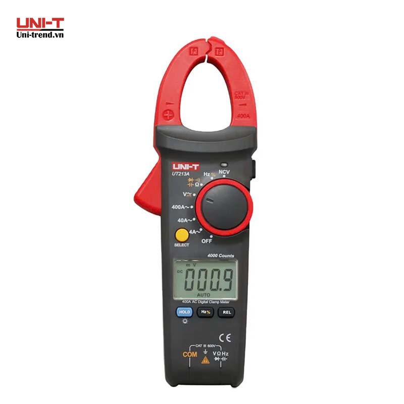Ampe kìm điện tử UNI-T UT213A (AC 400A, 600V)
