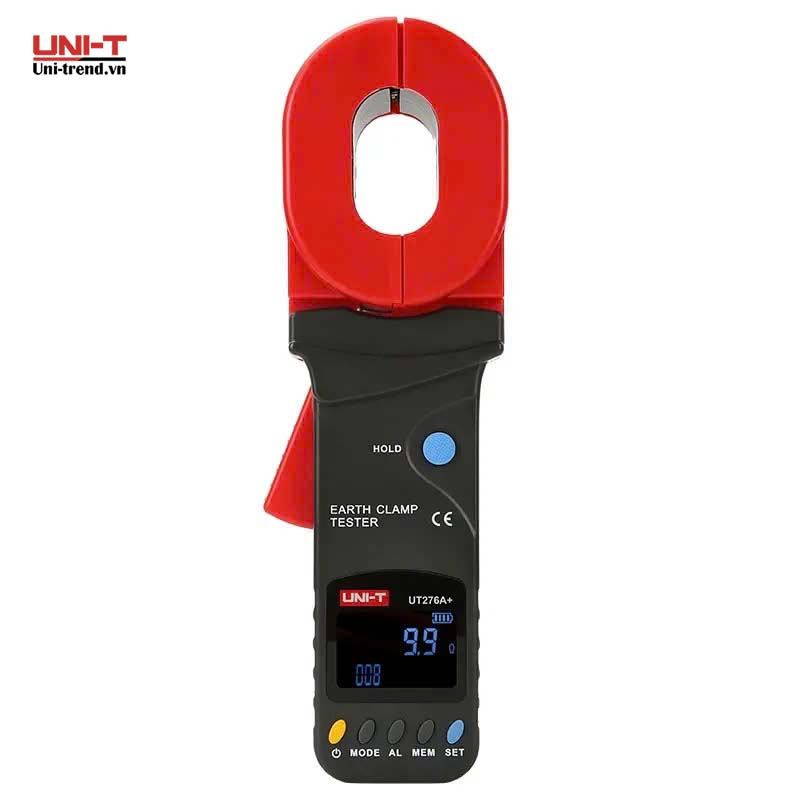 Ampe kìm đo điện trở đất UNI-T UT276A+ (0.01~590Ω, 20A)