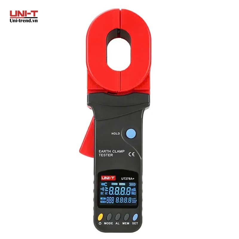 Ampe kìm đo điện trở đất UNI-T UT278A+ (20A, 1200Ω)
