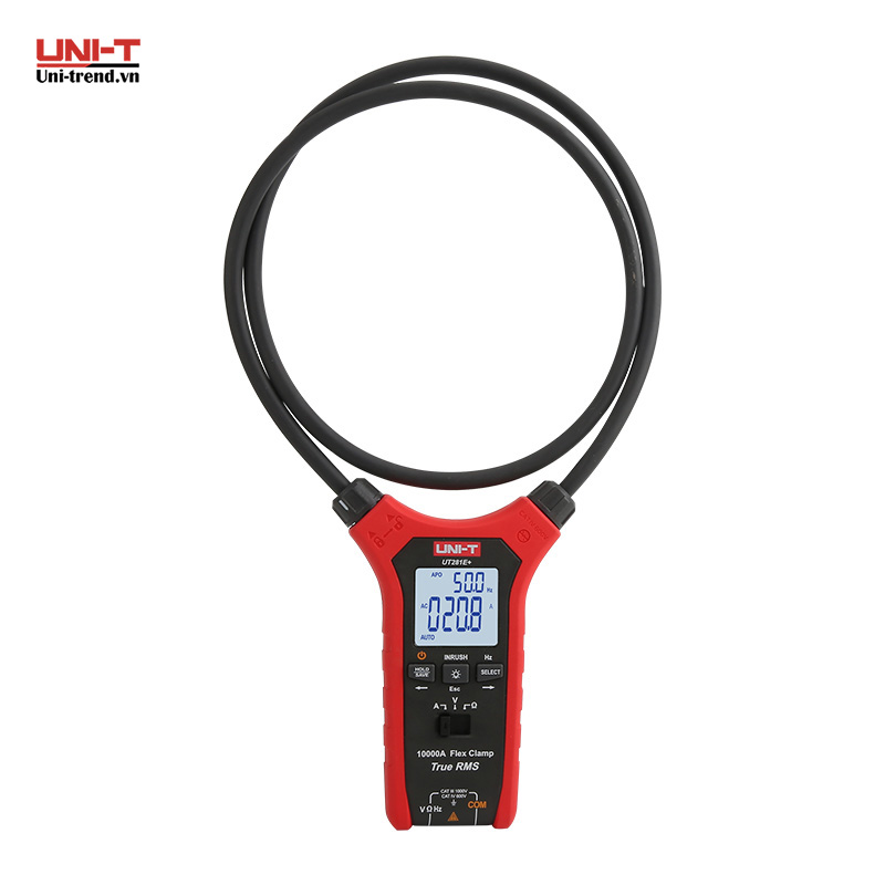 Ampe kìm điện tử dây mềm UNI-T UT281E+ (AC 10000A, 1000V, TrueRMS)