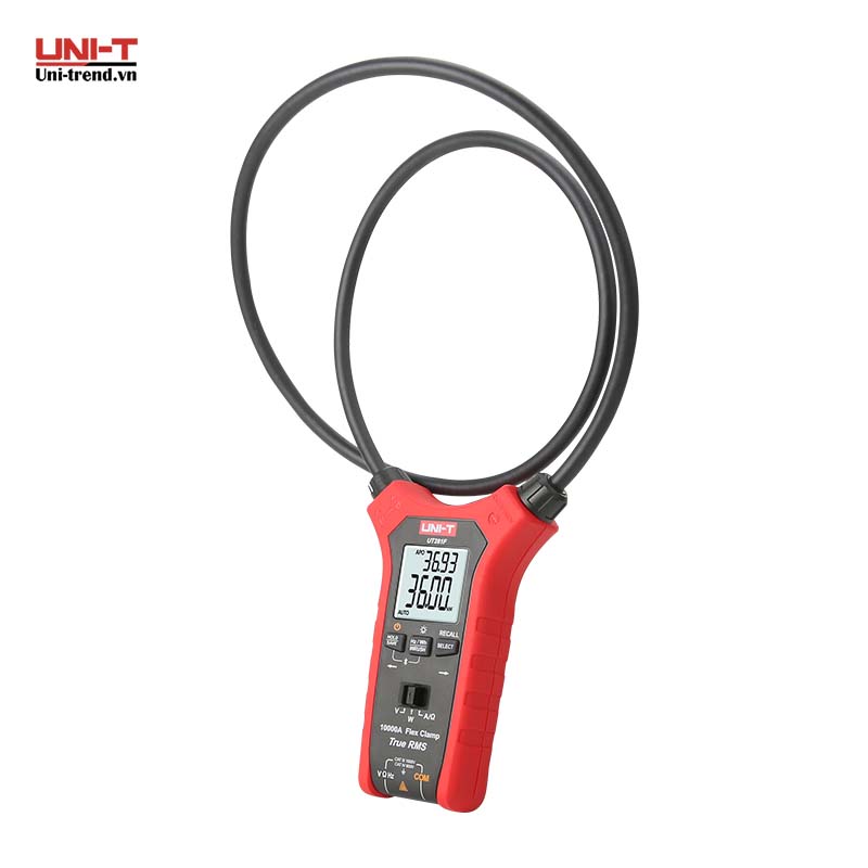 Ampe kìm điện tử dây mềm UNI-T UT281F (AC 10000A, 1000V, TrueRMS, Bluetooth)