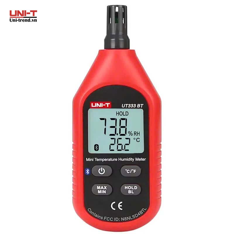 Máy đo nhiệt độ, độ ẩm UNI-T UT333BT (-10~60℃, 0~100%RH, Bluetooth)