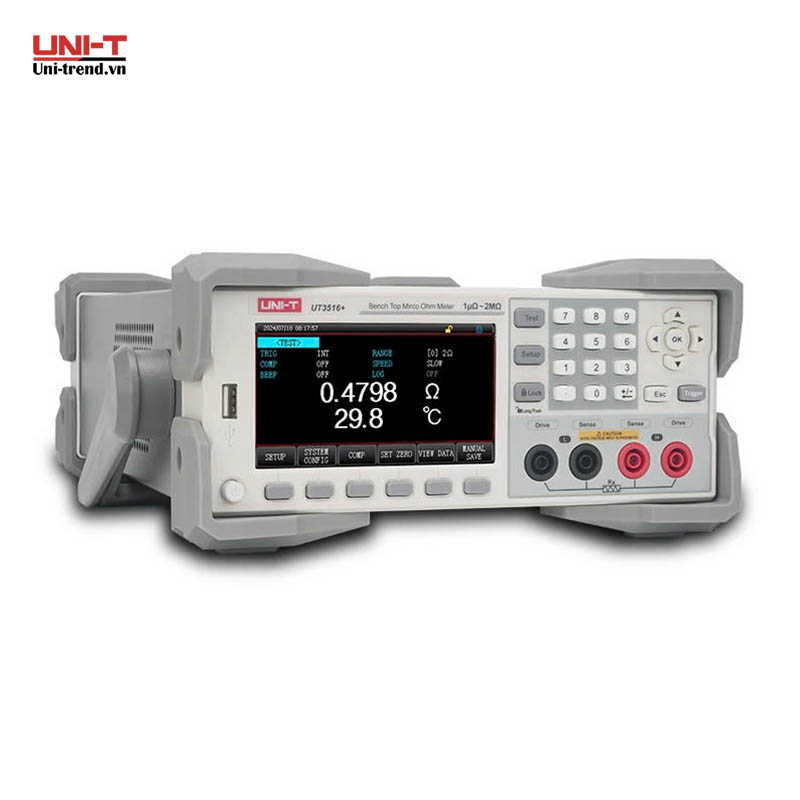 Máy đo điện trở thấp để bàn UNI-T UT3516+ (1μΩ~2MΩ)