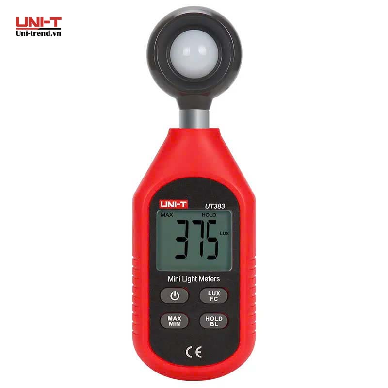 Máy đo cường độ ánh sáng UNI-T UT383BT (199,900Lux, Bluetooth)