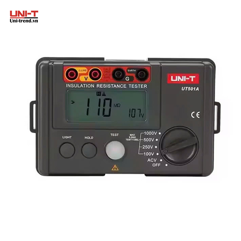 Máy đo điện trở cách điện UNI-T UT501A (1000V, 5GΩ)