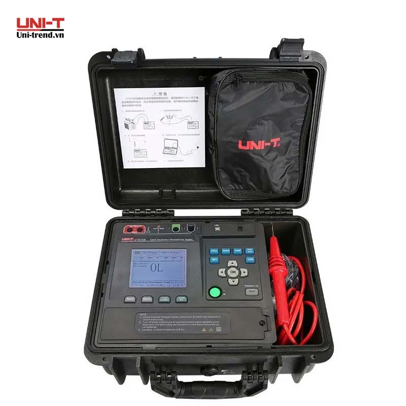 Máy đo điện trở cách điện UNI-T UT516B (10TΩ, 12KV)