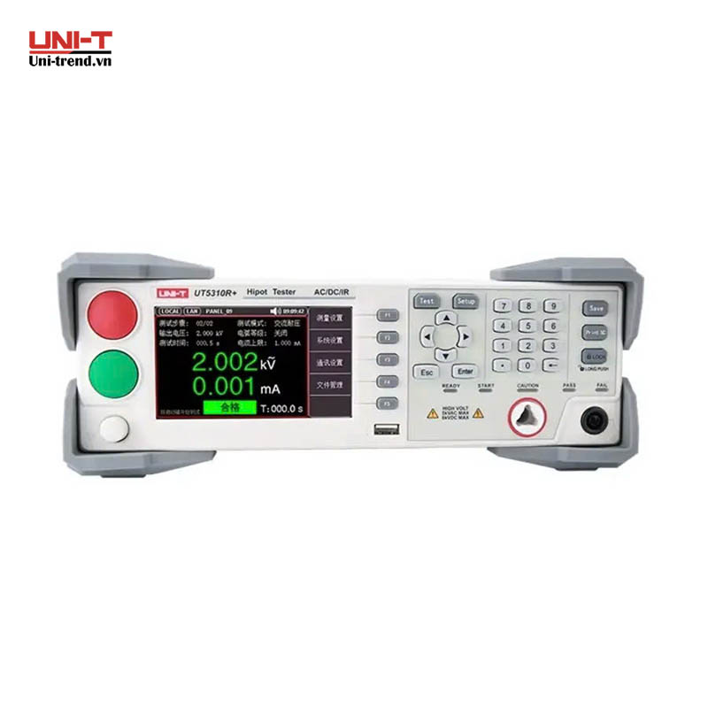 Máy kiểm tra an toàn điện UNI-T UT5310R+ (10mA, 5KV AC, 6KVDC)