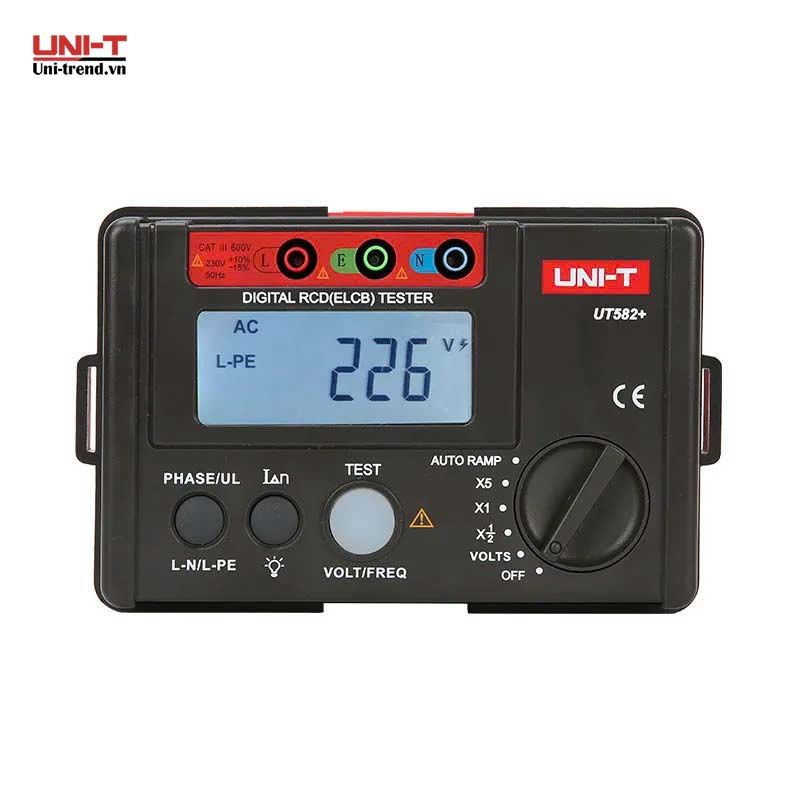 Máy kiểm tra dòng rò RCD UNI-T UT582+ (500mA)