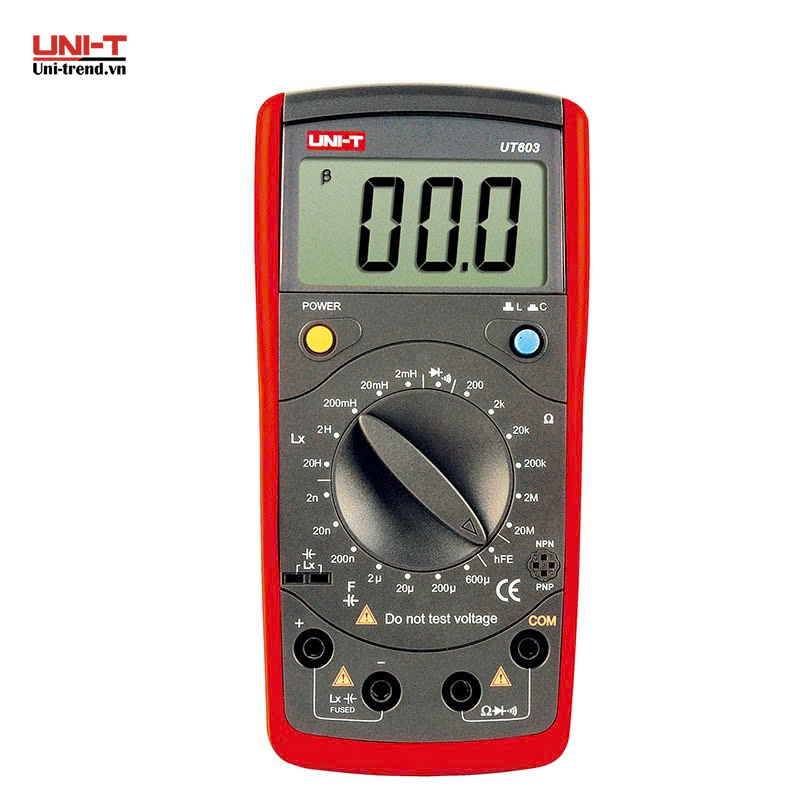 Đồng hồ vạn năng đo LCR UNI-T UT603 (20H, 600uF, 20MΩ)