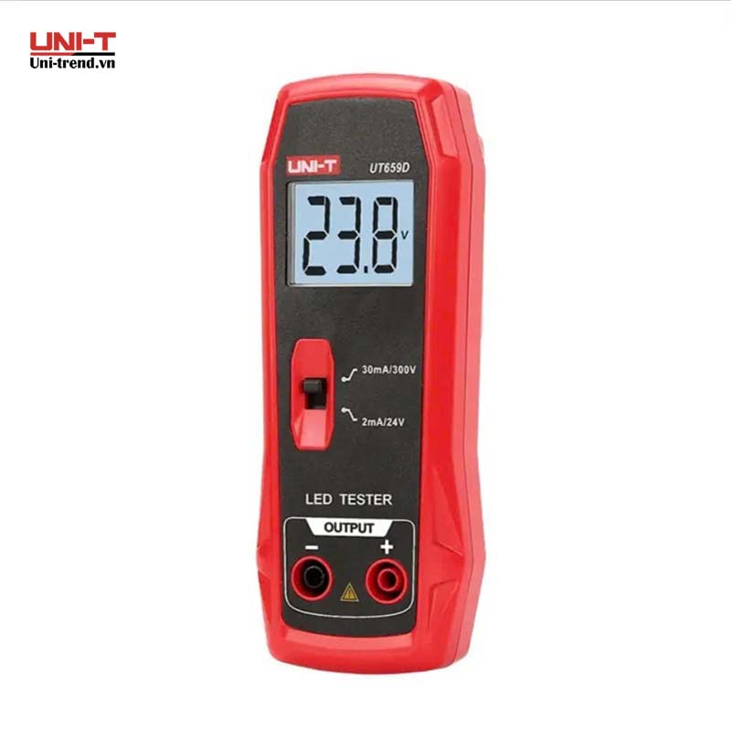 Máy Test LED đa năng UNI-T UT659D (24V/2mA, 300V/30mA, 99.9Ω)