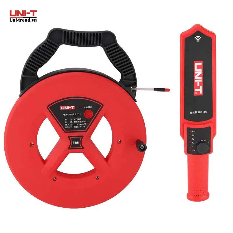 Máy dò vị trí tắc đường ống nước UNI-T UT661D (cáp tín hiệu 35m)