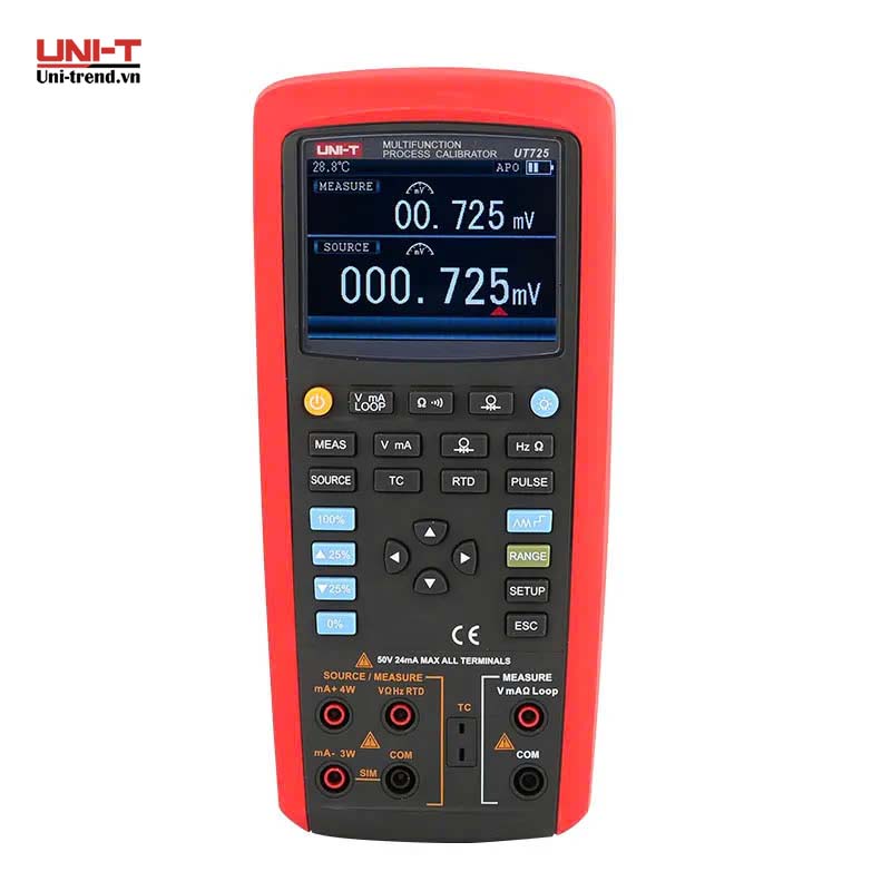 Máy hiệu chuẩn vòng lặp đa năng UNI-T UT715 (chưa xuất khẩu được)