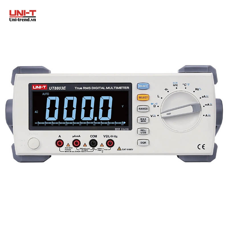 Đồng hồ vạn năng điện tử để bàn UNI-T UT8803E (1000V, 10A, 100H, TrueRMS)