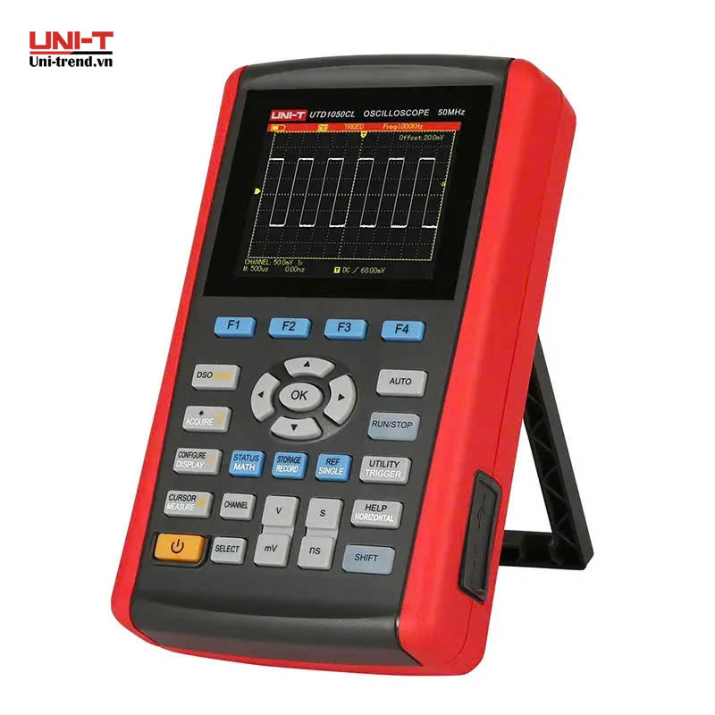Máy hiện sóng cầm tay UNI-T UTD1050CL (50MHz, 250MS/s, 12Kpts, 1CH)