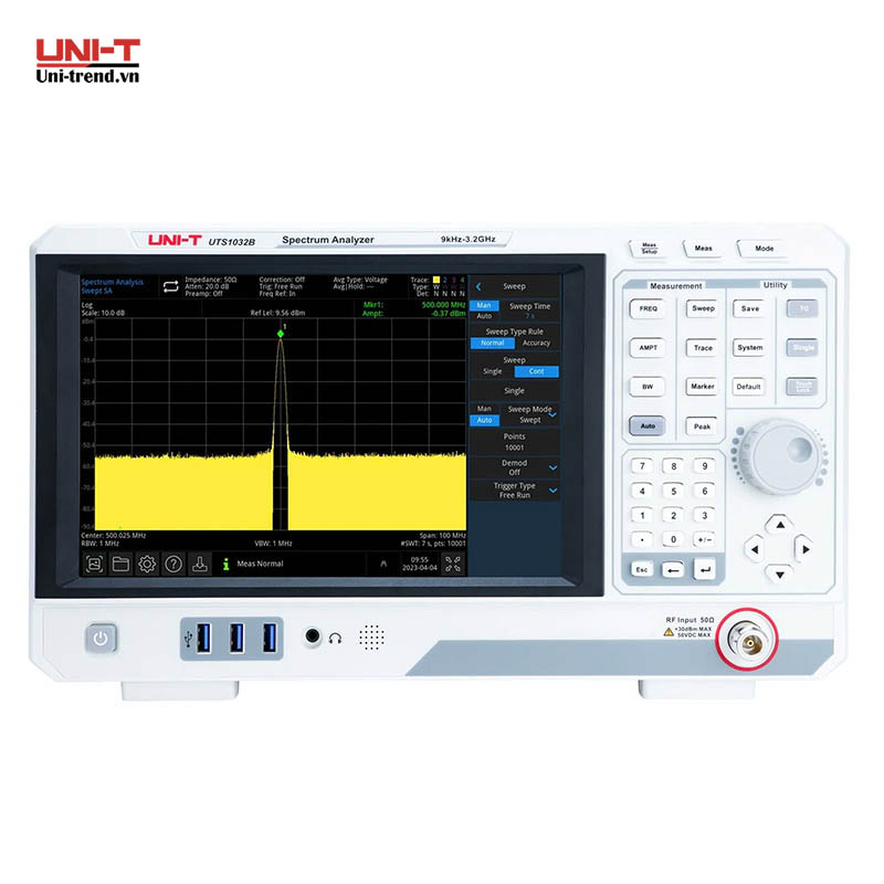 Máy phân tích phổ UNI-T UTS1032B (9kHz~3.2GHz)