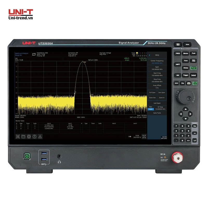 Máy phân tích tín hiệu UNI-T UTS5026A (9kHz~26.5GHz)