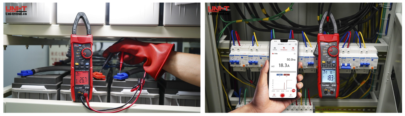 Ampe kìm công nghiệp đo công suất, điện áp 1500V 2500V