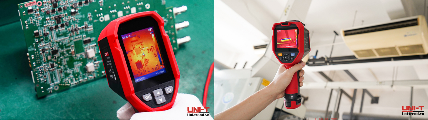 Camera nhiệt uni-t sửa chữa mạch điện tử