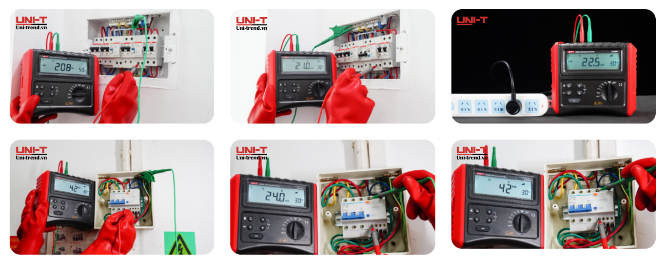 Máy đo dòng rò RCD