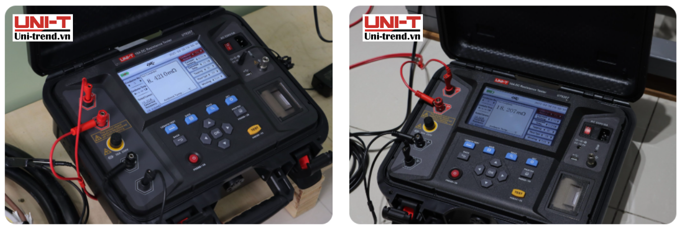 Máy đo điện trở nhỏ micro ohm meter